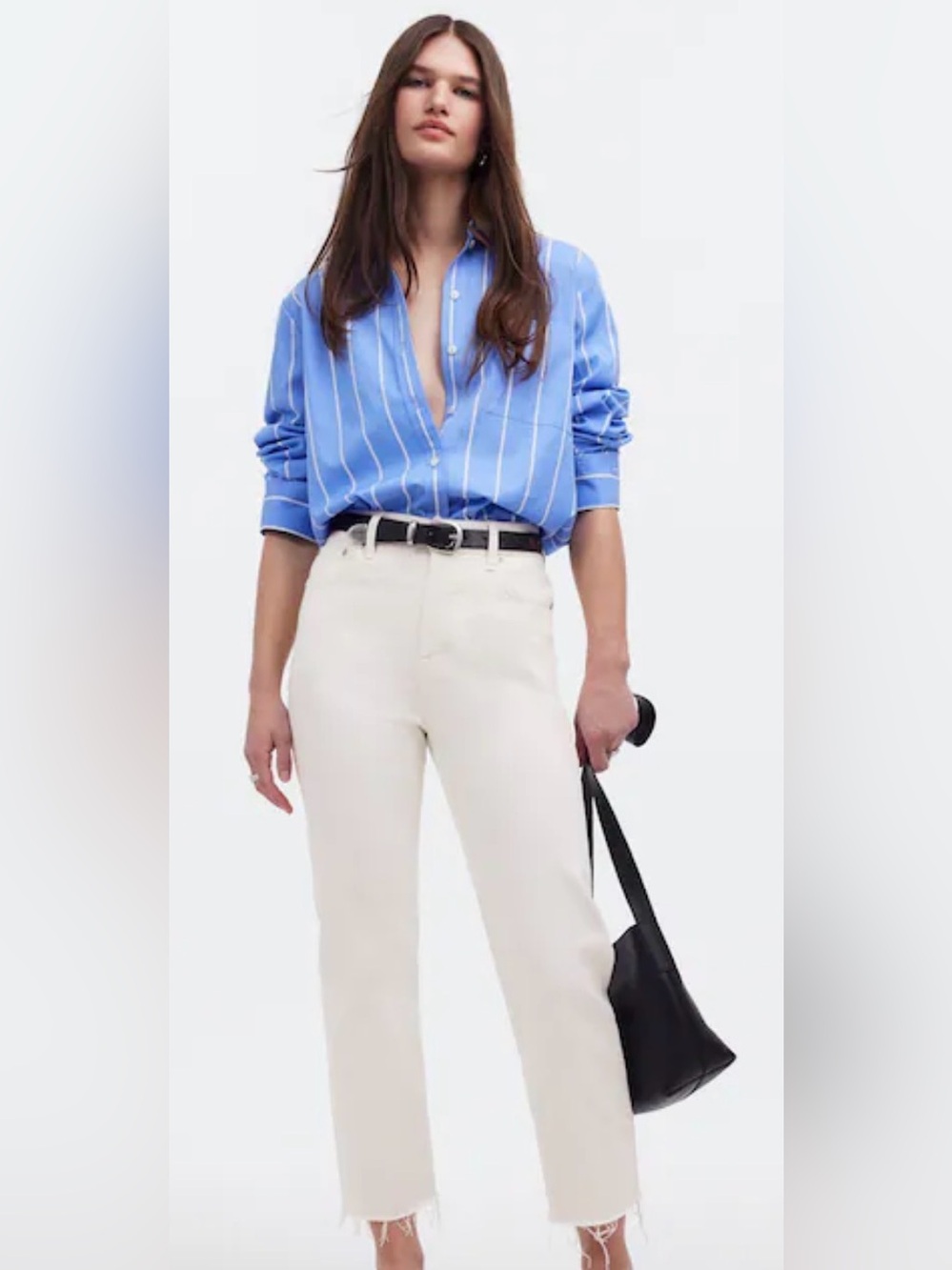 Madewell The 90’s Straight Crop Jeans 25 NWT
